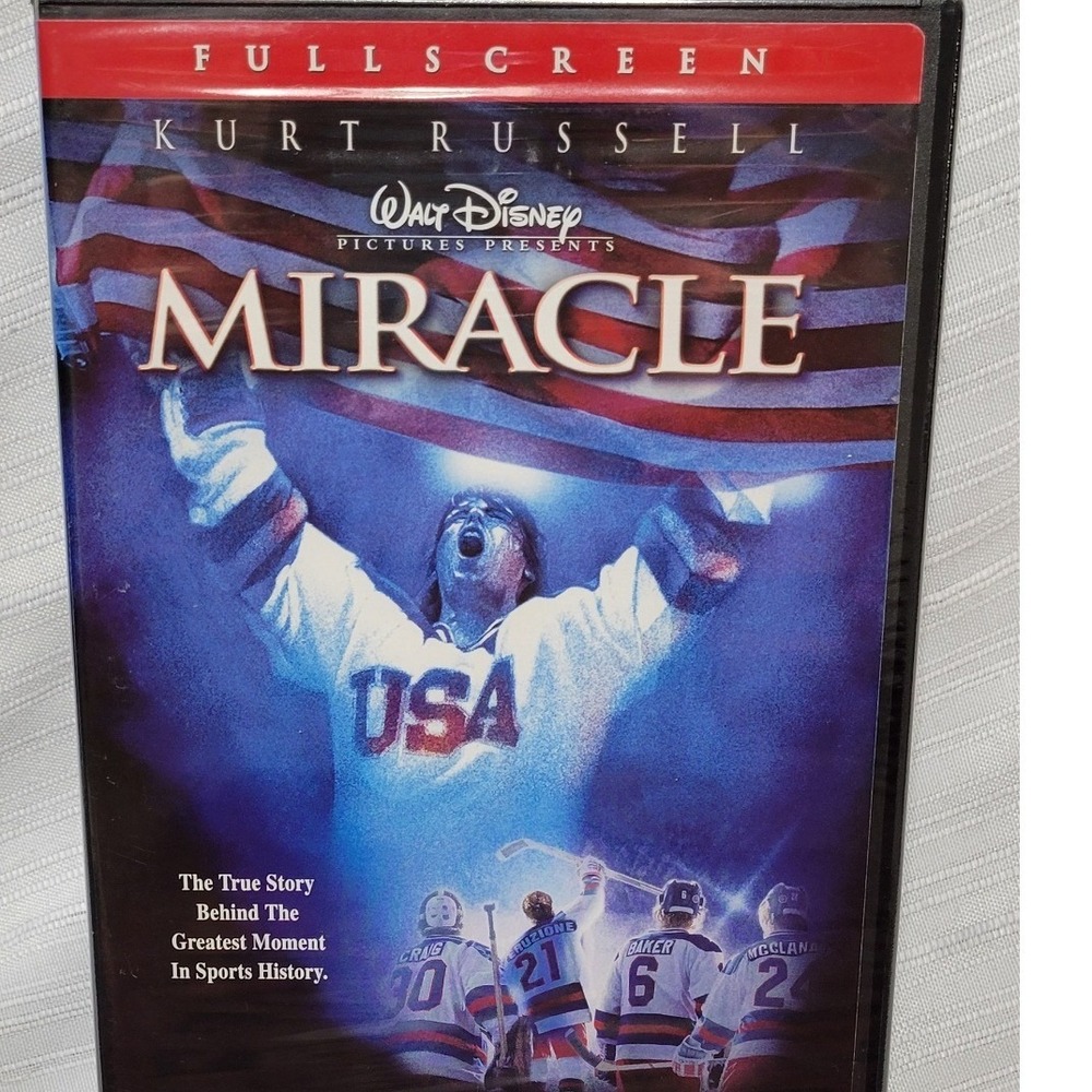 Miracle DVD Disney Kurt Russell 2-Disc Special Edition Fullscreen New Sealed